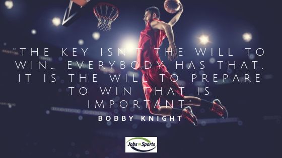 bobby knight sports quotes motivational