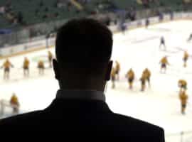 hockey front office analyst scouting view