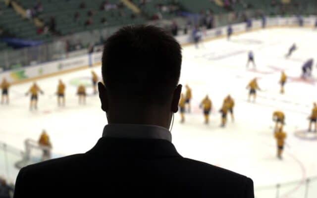 hockey front office analyst scouting view